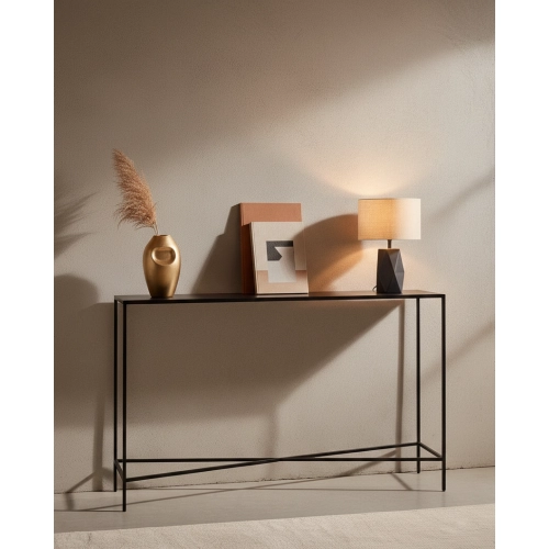 SKD-79 KONSOLA LOFT INDUSTRIALNA STAL CZARNA STAL NIERDZEWNA INOX